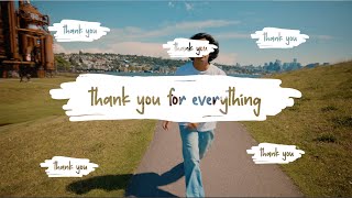 Diego Gonzalez – Thank You For Everything Official Lyric Video [upl. by Roberts]