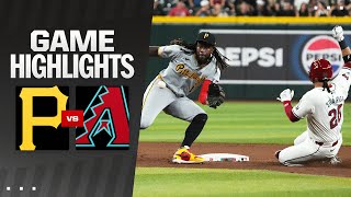 Pirates vs Dbacks Game Highlights 72724  MLB Highlights [upl. by Eliathas]