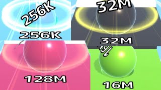 Ball Run Infinity — MAX LEVEL Up To 16M 32M 64M 128M [upl. by Willow589]