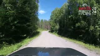 Secto Rally Finland Recce 24 SS 3amp7 Saarikas [upl. by Ettedranreb]