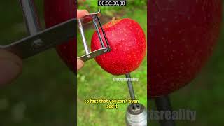 How long does it take to peel an apple [upl. by Noremmac]