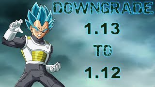 Dragon Ball Xenoverse 2 Downgrade back to version 112 from 113 for modding [upl. by Adran]