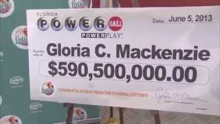 Florida Lottery announces 590 million Powerball winner [upl. by Minni]