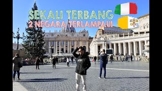 ITALY VLOG  JalanJalan ke Vatikan dan Sekitar Roma hari ke2 [upl. by Qidas135]