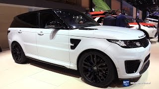 2017 Range Rover Sport 50 V8 SVR  Exterior and Interior Walkaround  2017 Geneva Motor Show [upl. by Esinaj]