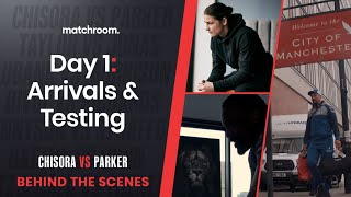 Fight Week Day 1 Chisora vs Parker  Arrivals Behind The Scenes [upl. by Gundry899]