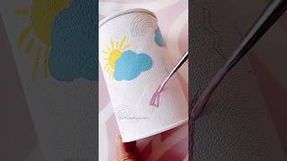 🌈⛅️☔️ painting art satisfying shorts [upl. by Abbotsun]