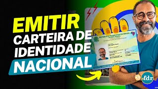 NOVA CARTEIRA DE IDENTIDADE NACIONAL COMO SOLICITAR DE GRAÇA E ONLINE VEJA COMO FUNCIONA [upl. by Airotel248]