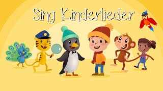 Sing Kinderlieder OriginalsMix 1 Dreh Dich im Kreis Kommissar Tiger  Tierlieder  Lila Luftikus [upl. by Ynnal]