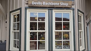 Devils Backbone Basecamp Brewery shop tour [upl. by Lennad]