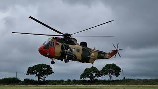 Historic Helicopters Belgian Sea King display [upl. by Phina]