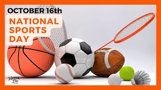 National Sports Day  October 16 [upl. by Tayyebeb684]