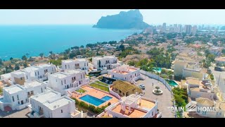 Real estate in Spain by the sea Four townhouses in Calpe for sale  Properties in Calpe [upl. by Nairad796]