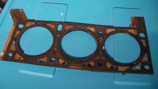 How to replace head gaskets 2005 Dodge grand caravan part 1 [upl. by Elison]