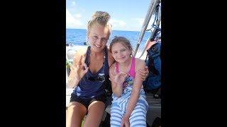 Sydney Sapienza Scuba Dive Grand Cayman  Part 1 [upl. by Rabbi]