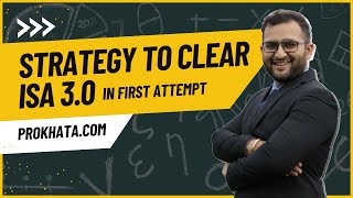 Strategy to Clear ISA 30 Exam in 1st Attempt in less then one week [upl. by Ahselat]