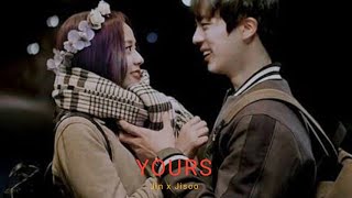 Eng Sub BTS Jin Yours MV ftJisoo [upl. by Nnaylloh]