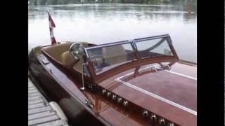 wooden Boat 29 Clarion Fast Launch [upl. by Gale]