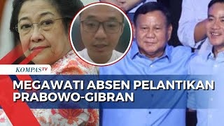 Pengamat Politik Yunarto Wijaya Angkat Bicara soal Megawati Absen di Pelantikan PrabowoGibran [upl. by Ihsoyim]