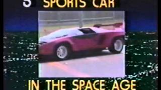 Vector W2  1984 VECTOR Cars PR video [upl. by Airdnas765]