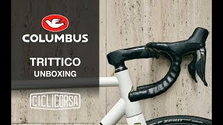 Unboxing Columbus Trittico HighPerformance Italian Road Components [upl. by Dillon]