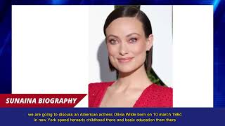 Olivia Wilde Biography [upl. by Ahsener]