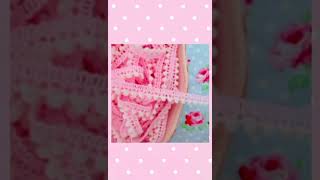 Pretty Pink pink ribbons trims sugarpinkboutique decor diy pompom [upl. by Albric]