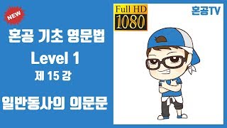 15강 일반동사의 의문문혼공 기초 영문법 Level 1영어 공부는 혼공TV [upl. by Ranite]