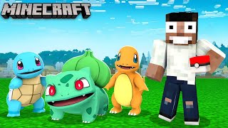 Minecraft I Spent 24 Hours in Pokemon Minecraft  Minecraft Mods  Minecraft gameplay [upl. by Spratt297]