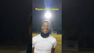 Ray Holman  Player of the Game  Renaissance Academy at Morrisville High School Football [upl. by Norek]