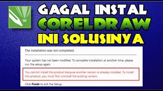 Tutorial Coreldraw  Gagal Instal Coreldraw di Windows Ini Solusianya [upl. by Pallaten]