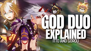 why Itto becomes so much STRONGER with Gorou  Genshin Impact [upl. by Shanly630]