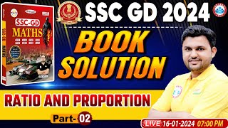 SSC GD 2024  SSC GD Maths Chapter Wise Book Solution Ratio amp Proportion SSC GD Math by Rahul Sir [upl. by Cohlier]