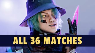 Otzs All Perk Streak 2024  All 36 Killer Matches  Dead by Daylight [upl. by Kathlin]