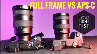 Full Frame VS APSC Which one in 2024 Low Light and High ISO Noise comparison [upl. by Abixah397]