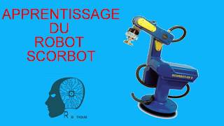 Apprentissage du robot scorbotR9 [upl. by Hylan]