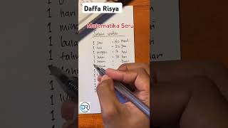 Matematika Seru Part 5 shorts ma maths matematika [upl. by Willamina242]