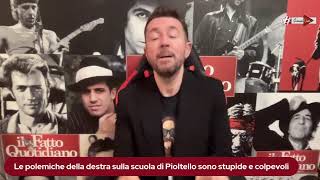 Le polemiche della destra sulla scuola di Pioltello sono stupide e colpevoli [upl. by Joub647]