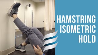 Isometric Hamstring Hold Strengthen and Stabilize Your Legs with PreFatigue [upl. by Adnalue869]