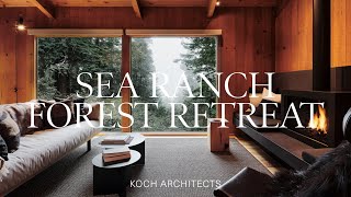 Inside An Architect’s Own Cabin In A Hidden Forest in Sea Ranch House Tour [upl. by Eustis]