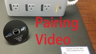 How to pair a Ubiquiti mPower WiFi Power Strip to the mFi controller software by Intellibeamcom [upl. by Kcirtapnaes]