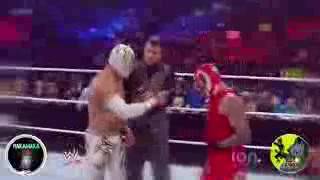 Best luchador vs lucha dragons [upl. by Onairelav]