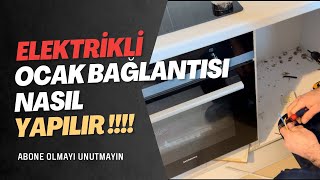 elektrikli ocak bağlantısı [upl. by Enyawed41]