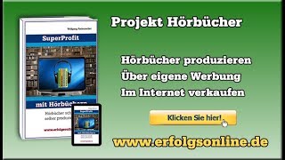 Kostenlose Hörbücher Die besten gratis Downloads produzieren mit »SuperProfit mit Hörbüchern« [upl. by Payton]