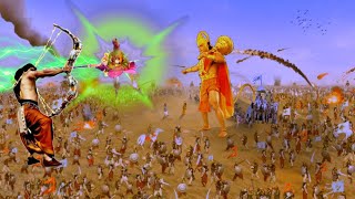 कर्ण और हनुमान जी का युद्ध Karn aur arjun full fight  Karn arjun fight Mahabharat [upl. by Patrick]