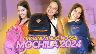 ORGANIZANDO AS MOCHILAS DAS BOTONIS PARA O PRIMEIRO DIA DE AULA [upl. by Suzanne942]