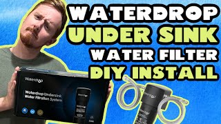 Waterdrop Under Sink Water Filter DIY Tutorial [upl. by Vicky]