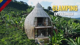 Un glamping ÚNICO en Colombia 🛖🇨🇴 [upl. by Assyli]