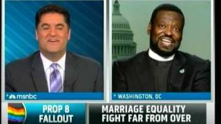 MSNBC Cenk Vs AntiGay Bishop [upl. by Rind]