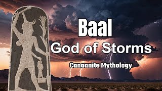 Baal God of Storms and Fertility in Canaanite Mythology [upl. by Orlene]